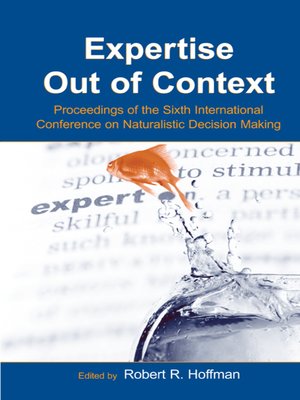 cover image of Expertise Out of Context